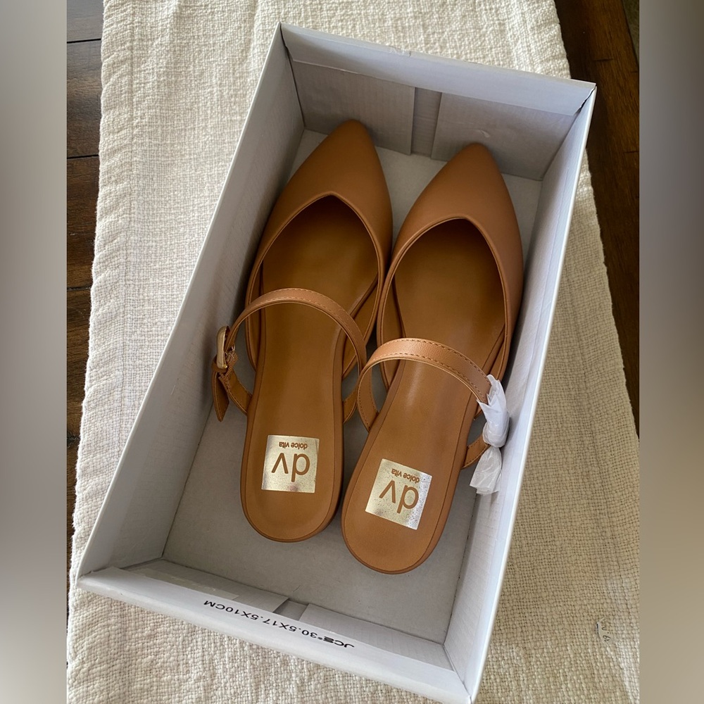 Dolce Vita DOMAINICA
TOFFEE Pointed Slingback Mules